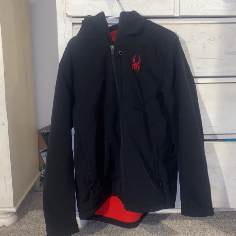 Spyder Jackets & Coats | Color: Black/Red | Size: L |